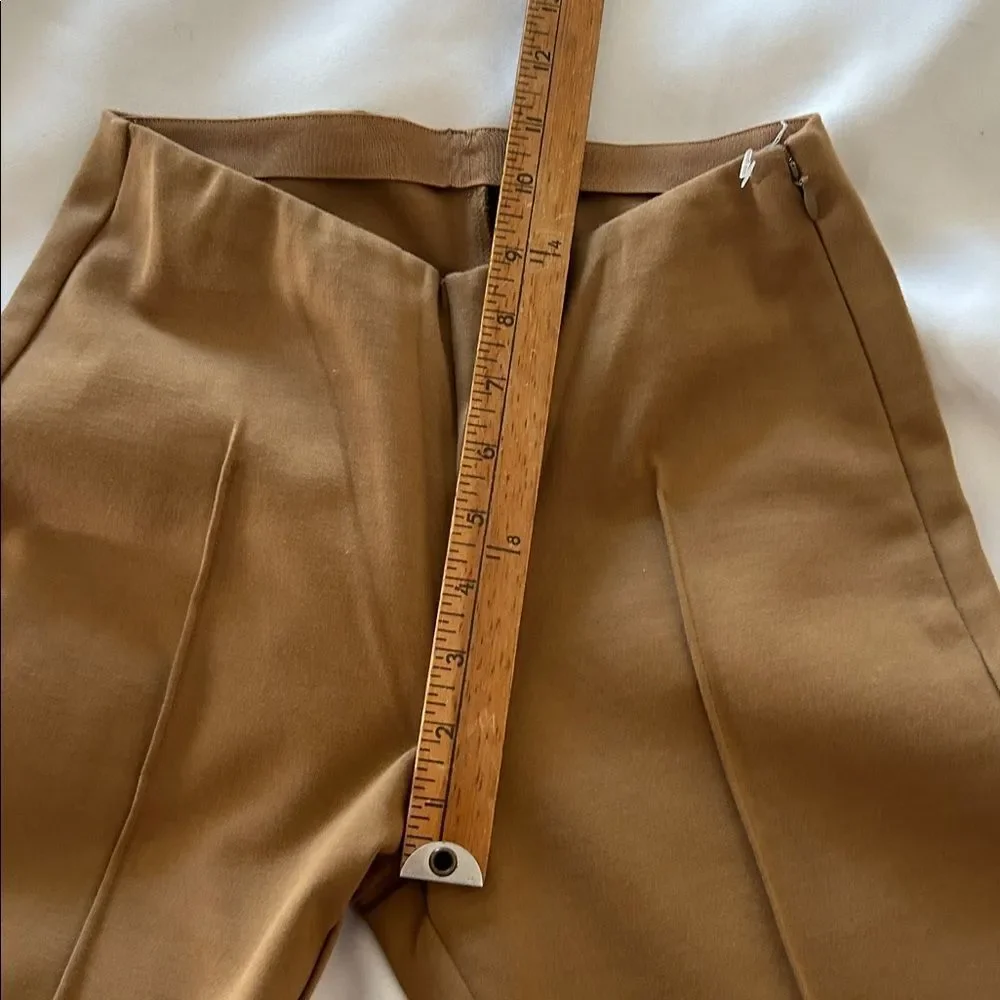 Everlane, the dream trouser Wide-Leg Ponte Pants in Camel